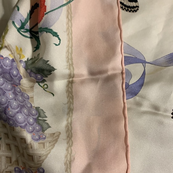 Gucci Floral Silk Scarf - Multicolor - Picture 8 of 11